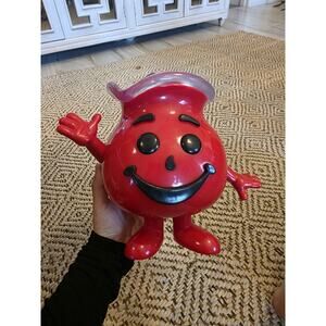 LARGE PLASTIC KOOL-AID MAN FIGURINE GREAT COLLECTORS DISPLAY ITEM!